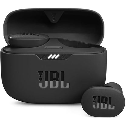 276153 - JBL Kufje Tune 130 NC TWS, të papërshkueshme nga uji, pa tel, anulim zhurme, deri në 40 orë dëgjim muzike, ngjyra: të zeza
