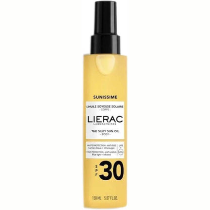 321324 - LIERAC - Sunissime - Vaj Dielli i Mëndafshtë SPF30 - 150ml