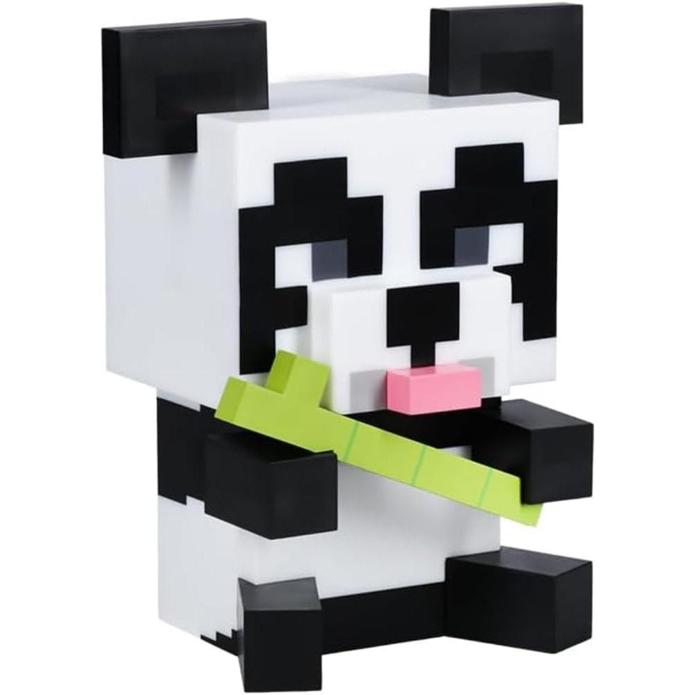 184605 - MINECRAFT Dritë Panda - Mall i Licencuar Zyrtarisht, Dritë Nate Portative dhe Dekor Dhomë Lojërash për Fëmijë, Dhuratë për Lojtarë, Funksionon me Bateri