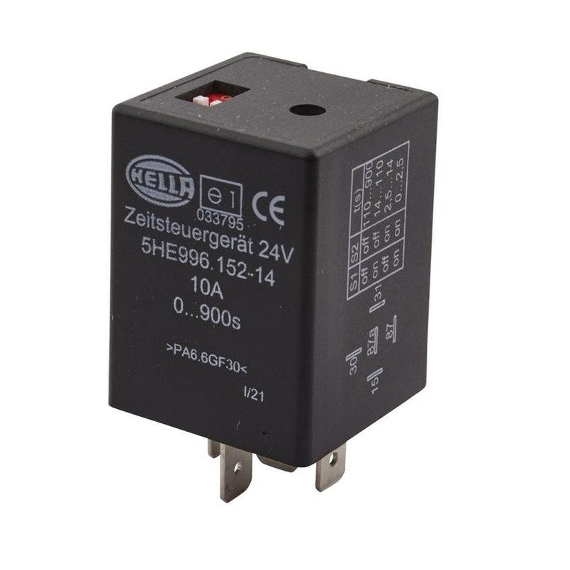 312922 - HELLA 5HE 996 152-141 - Rele Kohore 24V, Numri i Lidhjeve: 5, Kontakt Ndërrimi