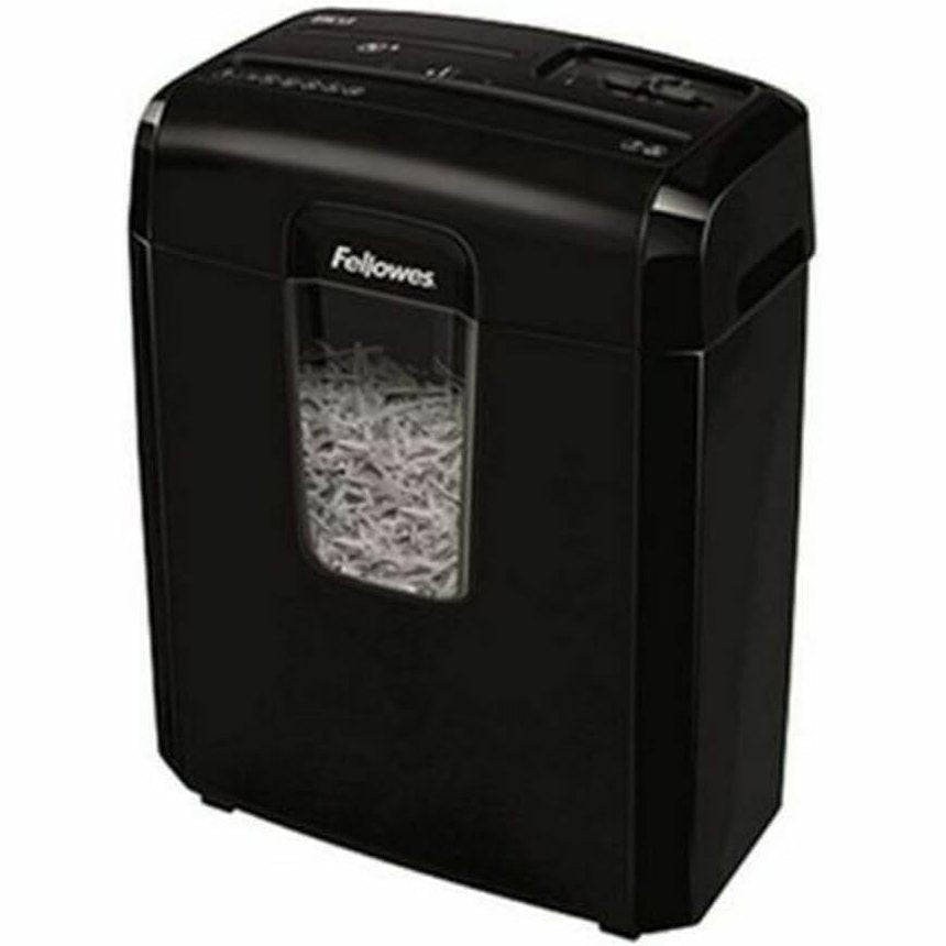 299138 - FELLOWES Copëzues letre me prerje grimcash me 8 fletë (P4), Powershred 8Cd, kosh mbeturinash 14L, prerje tërthore, copëton gjithashtu kartat e kreditit