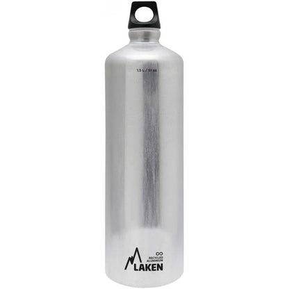256988 - LAKEN Shishe uji prej alumini Futura me grykë të ngushtë, kapacitet 1.5 L, ngjyrë argjendi
