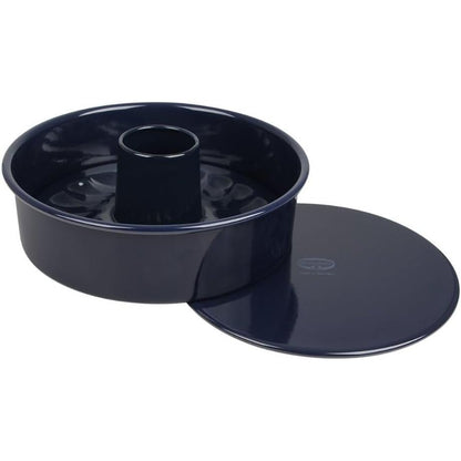 217227 - DR. OETKER - Garan+C3:J12tieform Ø 26 cm Baking Love Enamel, Tavë Pjekjeje me Unazë të Rrumbullakët me Bazë Smalti Rezistent ndaj Prerjeve dhe Gërvishtjeve, Ø 26 cm