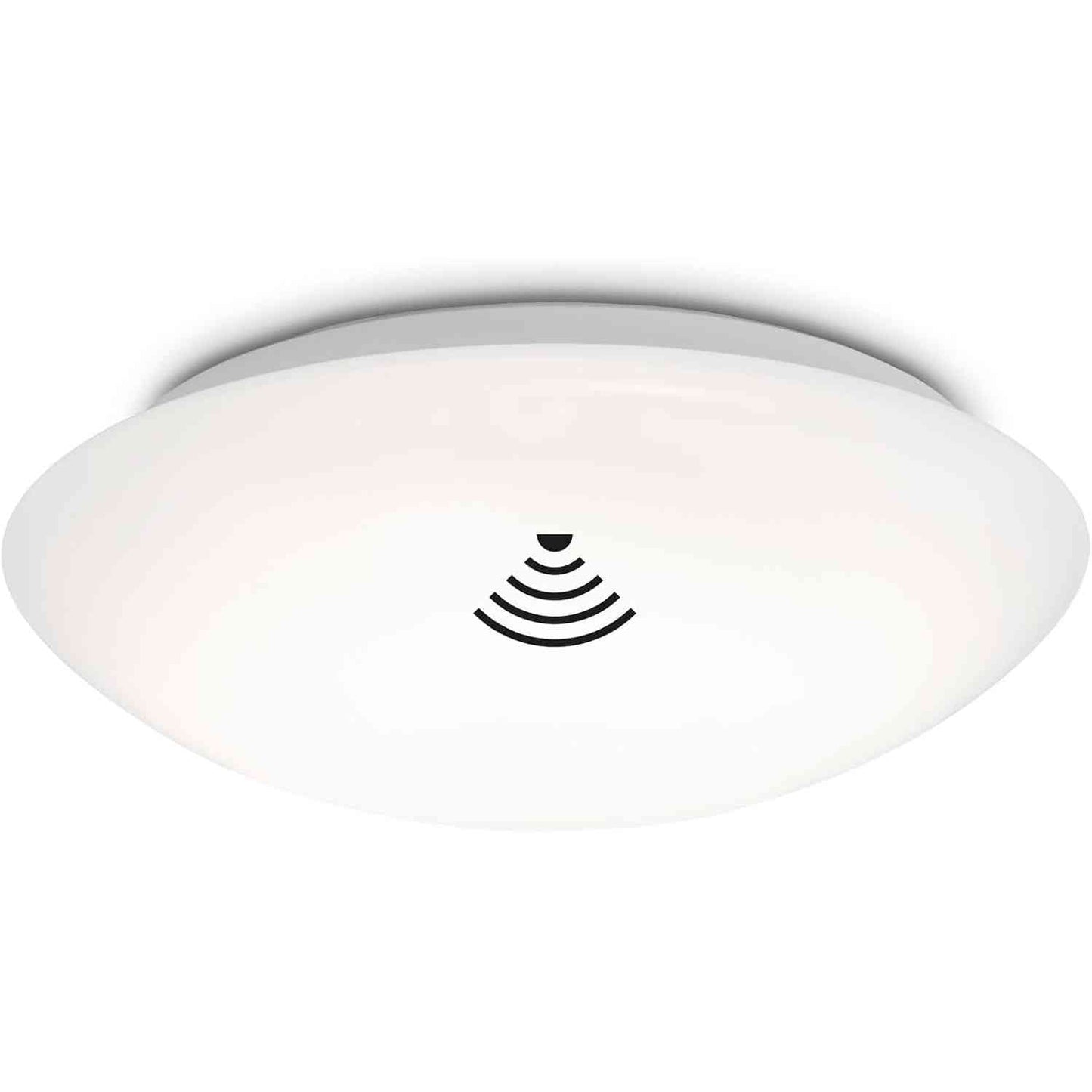 214518 - BRILONER Dritë tavani LED me detektor lëvizjeje, sensor muzgu, ngjyrë drite të bardhë neutrale, 27.8 x 6.5 cm, e bardhë