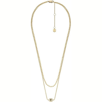 308764 - GJERDAN FOSSIL SUTTON JF04792710, prej çeliku inox për femra, gjatësi: 410 mm + 50 mm, pa gurë të çmuar