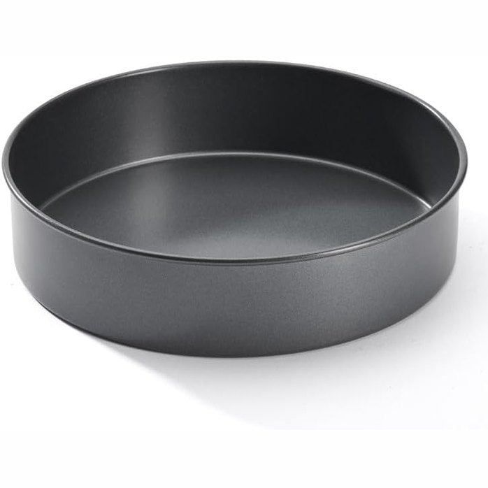 253020 - DE BUYER Tavë çeliku jo-ngjitëse, e rrumbullakët për tortë, Diametri 20 cm, Lartësia 5 cm, E zezë