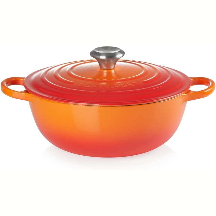 213028 - LE CREUSET Tavë prej gize, Ø 26 cm, kapaciteti: 4.1 l, 4.255 kg, furrë e kuqe