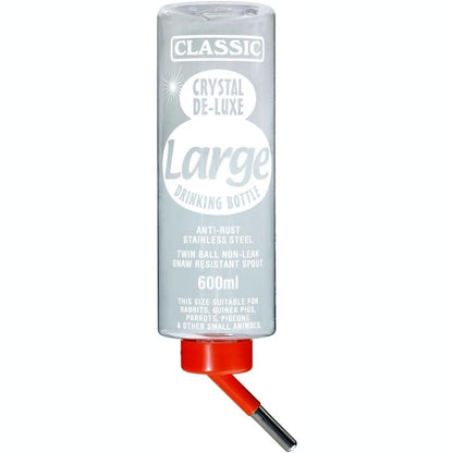 258445 - Kerbl Shishe për Pije Rabbit Classic de Luxe për Hamsterë - 600 ml