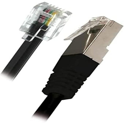 274767 - APM 570843 Kabllo ADSL RJ11/RJ45, Konektorë Mashkull/Mashkull, i Zi, Gjatësi 2M