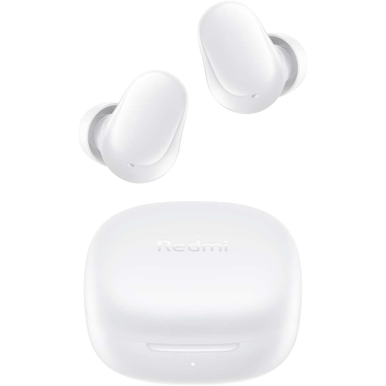 274089 - XIAOMI Redmi Buds 6 Play - Kufje pa tel, anulim zhurme, të lehta, deri në 36 orë jetëgjatësi baterie, Bluetooth 5.4, të bardha (Versioni ES)