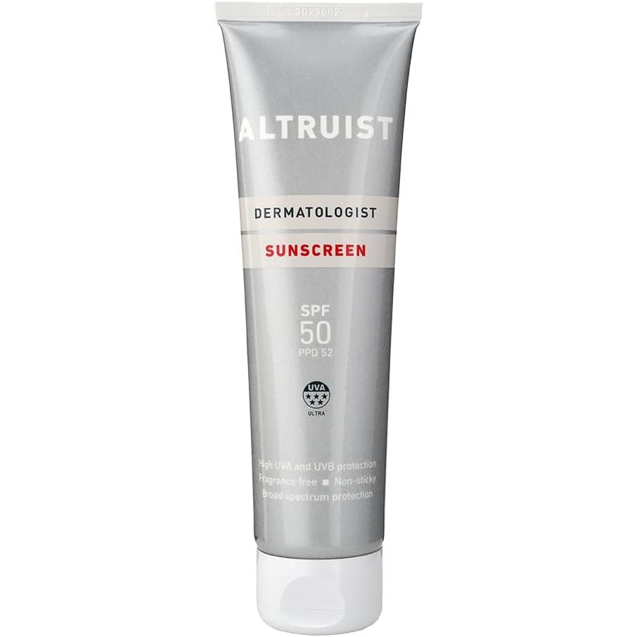 290265 - Krem dielli ALTRUIST Dermatologist SPF 50, Mbrojtje UVA 5-Yje, PPD 39, Vegan, Pa aromë, Rezistent ndaj ujit, 100 ml