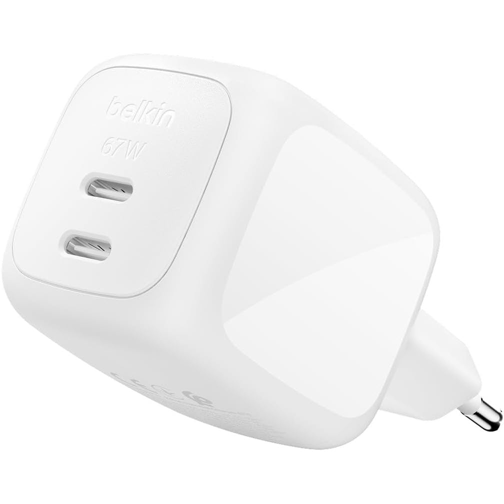 308904 - BELKIN Karikues BoostCharge Pro me 2 porta USB-C (67 W) - Karikues i shpejtë