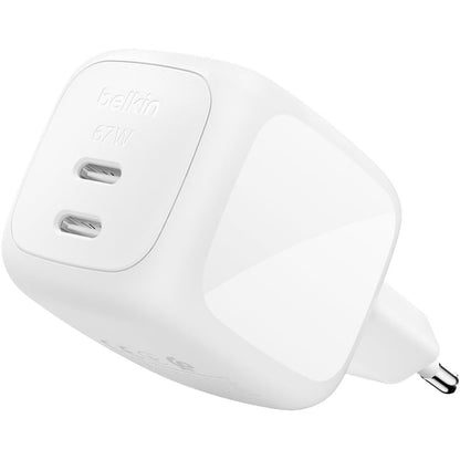 308904 - BELKIN Karikues BoostCharge Pro me 2 porta USB-C (67 W) - Karikues i shpejtë