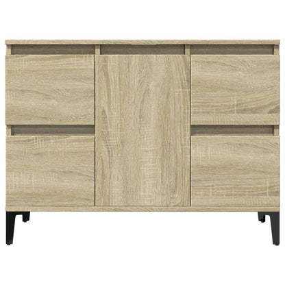 291668 - vidaXL Dollap lavamani Sonoma Oak 80x33x60 cm dru i përpunuar