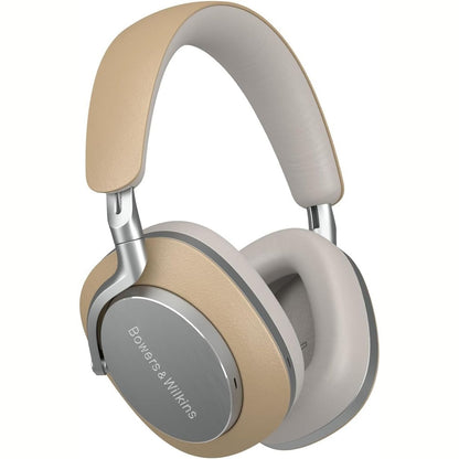 319272 - BOWERS & WILKINS Kufje Px8 me Anulim Zhurme, Pa Tel, Bluetooth 5.0, Karikim i Shpejtë, 30 Orë Dëgjim me Rezolucion të Lartë, Mikrofon i Integruar - Bezhë