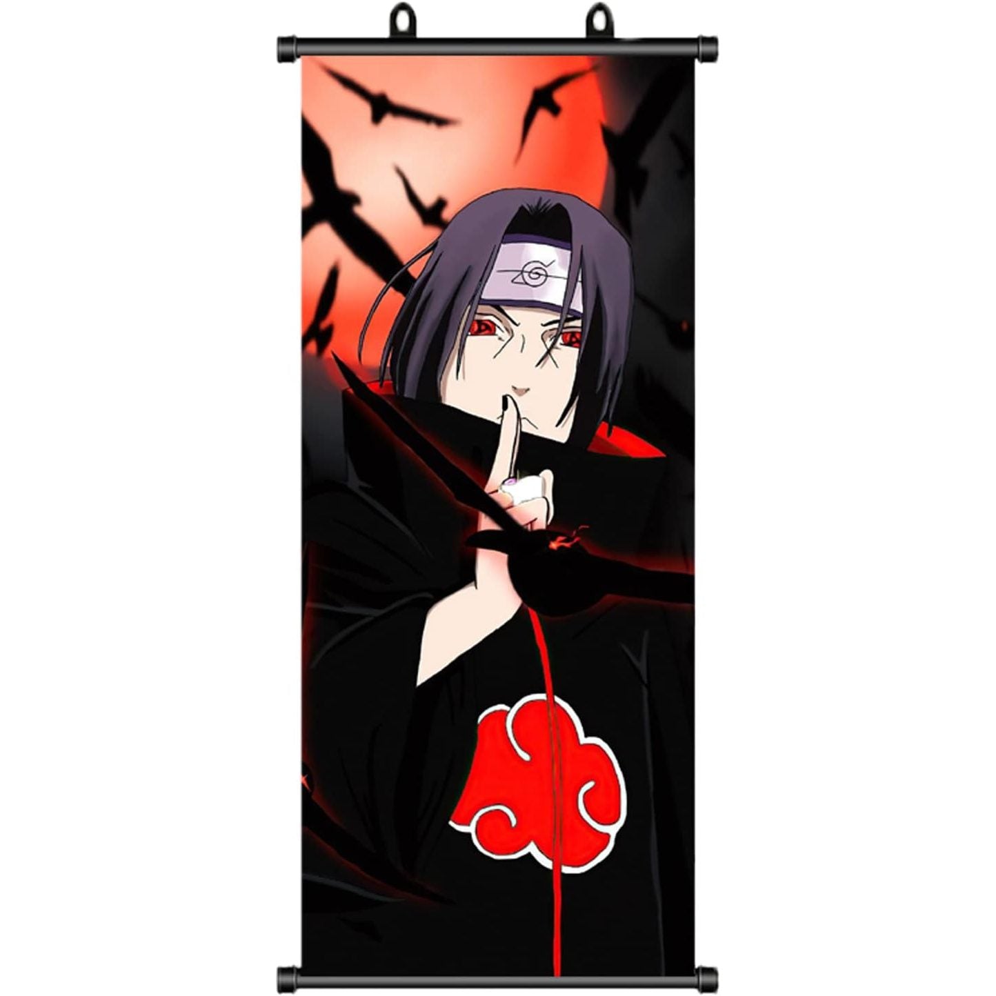 216207 - ZPPLD Poster me Rrotulla Naruto Itachi Uchiha, 70 * 30cm