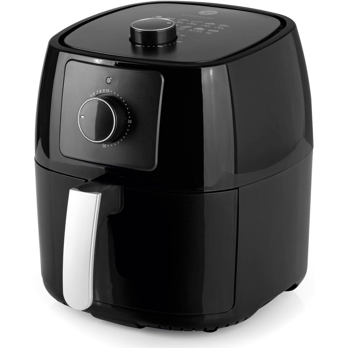 89156 - Fritezë me ajër të nxehtë 5 litra | Skuqje e thellë dhe gatim preciz pothuajse pa vaj, ideale për pjekje në skarë, pjekje dhe ngrohje | Fritezë me ajër me funksion kohëmatës dhe fikje automatike