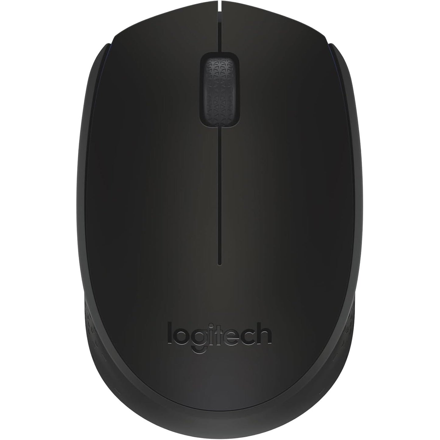 266962 - Logitech M171 Maus pa tel për PC, Mac, Laptop, 2.4 GHz, marrës mini USB, gjurmim optik, jetëgjatësi baterie 12-mujore, Ambidextrous, i zi