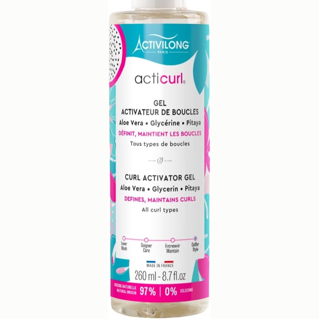 317686 - ACTIVILONG Xhel Aktivizues për Kaçurrela Acticurl - 97% Përbërës Natyralë - 260ml