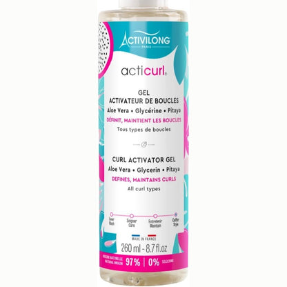 317686 - ACTIVILONG Xhel Aktivizues për Kaçurrela Acticurl - 97% Përbërës Natyralë - 260ml