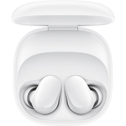 113626 - XIAOMI Redmi Buds 6 Play - Kufje Bluetooth 5.4 Pa Tel, me Anulim Zhurme AI dhe Karikim të Shpejtë, Kohë Luajtjeje deri në 7.5 Orë+36 Orë, Karikim 10 Minuta për 3 Orë Kohë Luajtjeje, Çiftëzim i Shpejtë me Google - Të Bardha