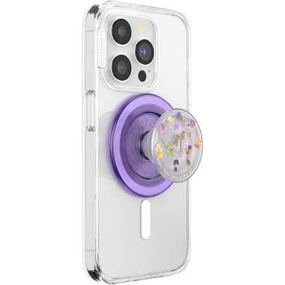 293163 - POP SOCKETS Dorezë Telefoni e Rrumbullakët e Përputhshme me MagSafe, Unazë Adaptori e Përfshirë, Mbajtëse Telefoni, E Përputhshme me Ngarkim Pa Tel – Purple Fields