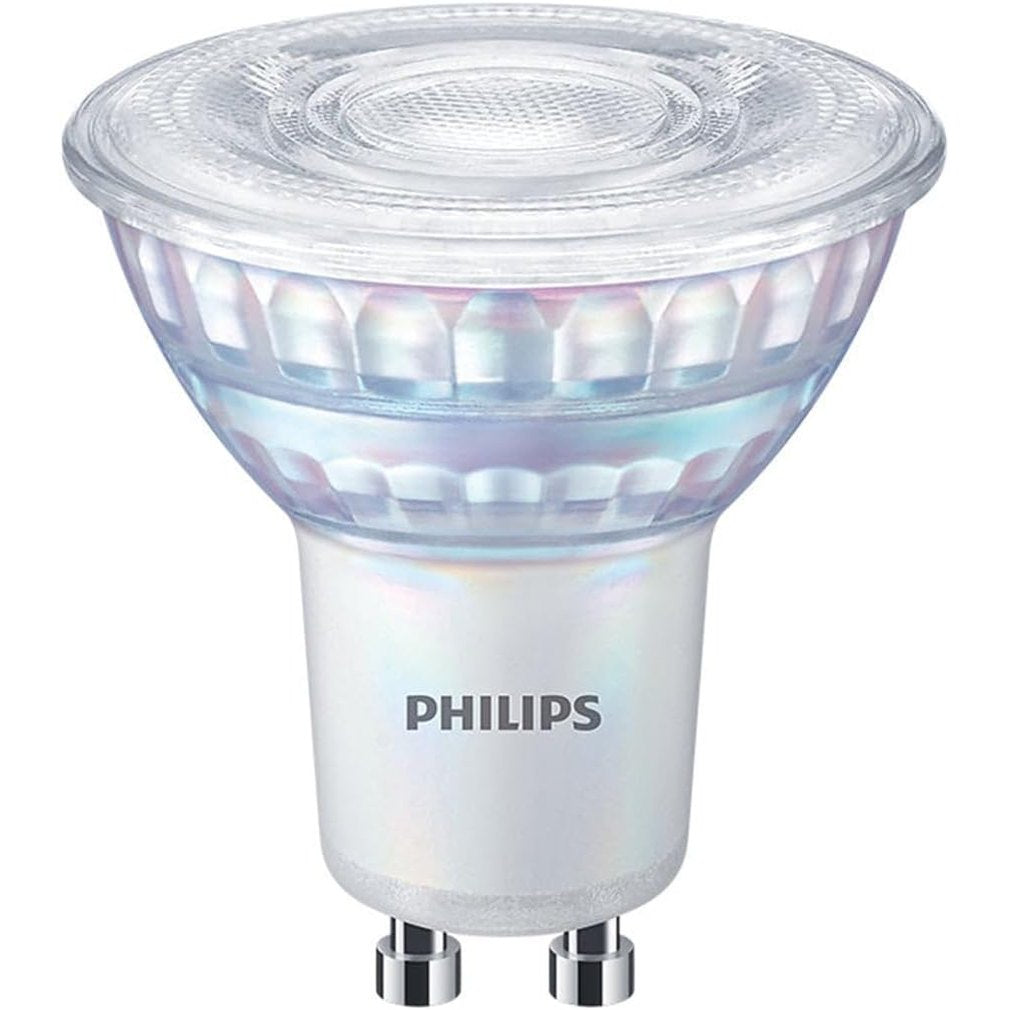 198188 - PHILIPS Llamba LED Classic GU10, Set me 2 Llamba, Shkëlqim i Ngrohtë, Kursyer Energjie, Jetëgjatësi e Gjatë, 35W, Dritë e Bardhë e Ngrohtë