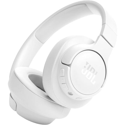 272877 - JBL Tune 720BT, Kufje pa tel, Bluetooth 5.3, 76 orë jetëgjatësi baterie, karikim i shpejtë, JBL Pure Bass, të bardha