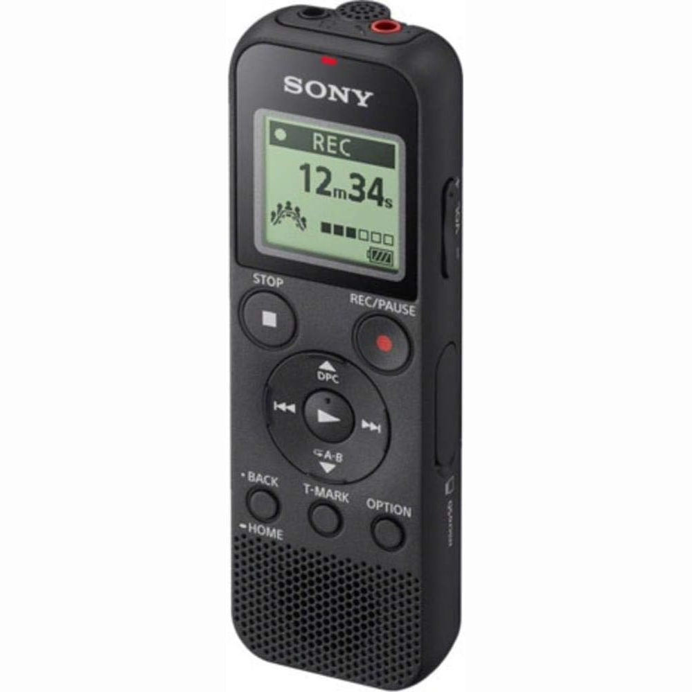 266191 - SONY Regjistrues Zëri Mono Dixhital ICD-PX370, USB i integruar, regjistrim MP3, 57 orë kohë regjistrimi, 4GB memorie, i zi