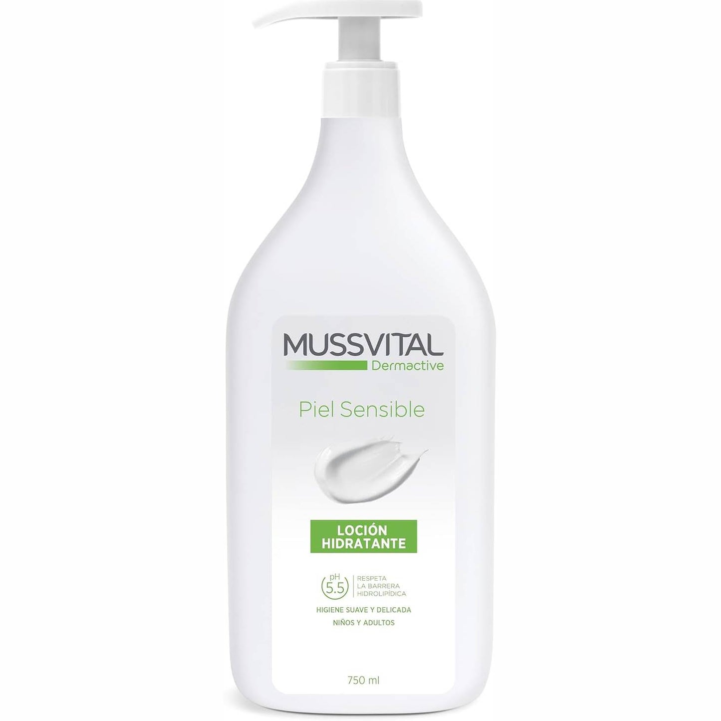 275630 - MUSS VITAL Dermactive, Losion Hidratues për Lëkurë të Ndjeshme, 750 ml