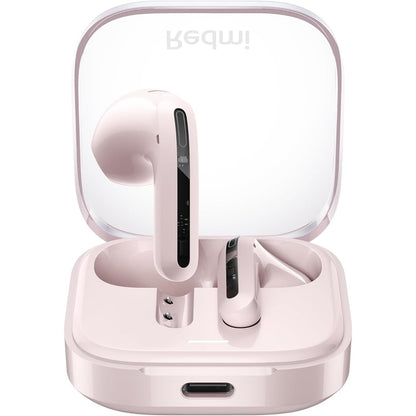 296179 - XIAOMI REDMI BUDS 6 ACTIVE, Kufje Bluetooth pa tel, Drajverë 14.2 mm, Ulje e zhurmës së mikrofonit të dyfishtë, Deri në 6 orë+30 orë kohë luajtjeje, IPX4 rezistente ndaj ujit, Ngjyrë: Rozë