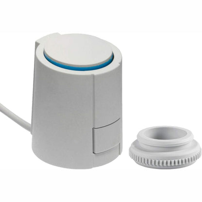 277551 - MÖHLENHOFF Aktuator Alpha-5 për ngrohje nën dysheme, 230V, tipi VA80, i pajtueshëm me Heimeier/Kermi/Roth/Herb/Thermoval, gri