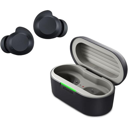 276073 - LG XBOOM BUDS – Kufje Sportive Bluetooth, Kufje Bluetooth pa tel për në vesh me anulim zhurme ANC, të zeza