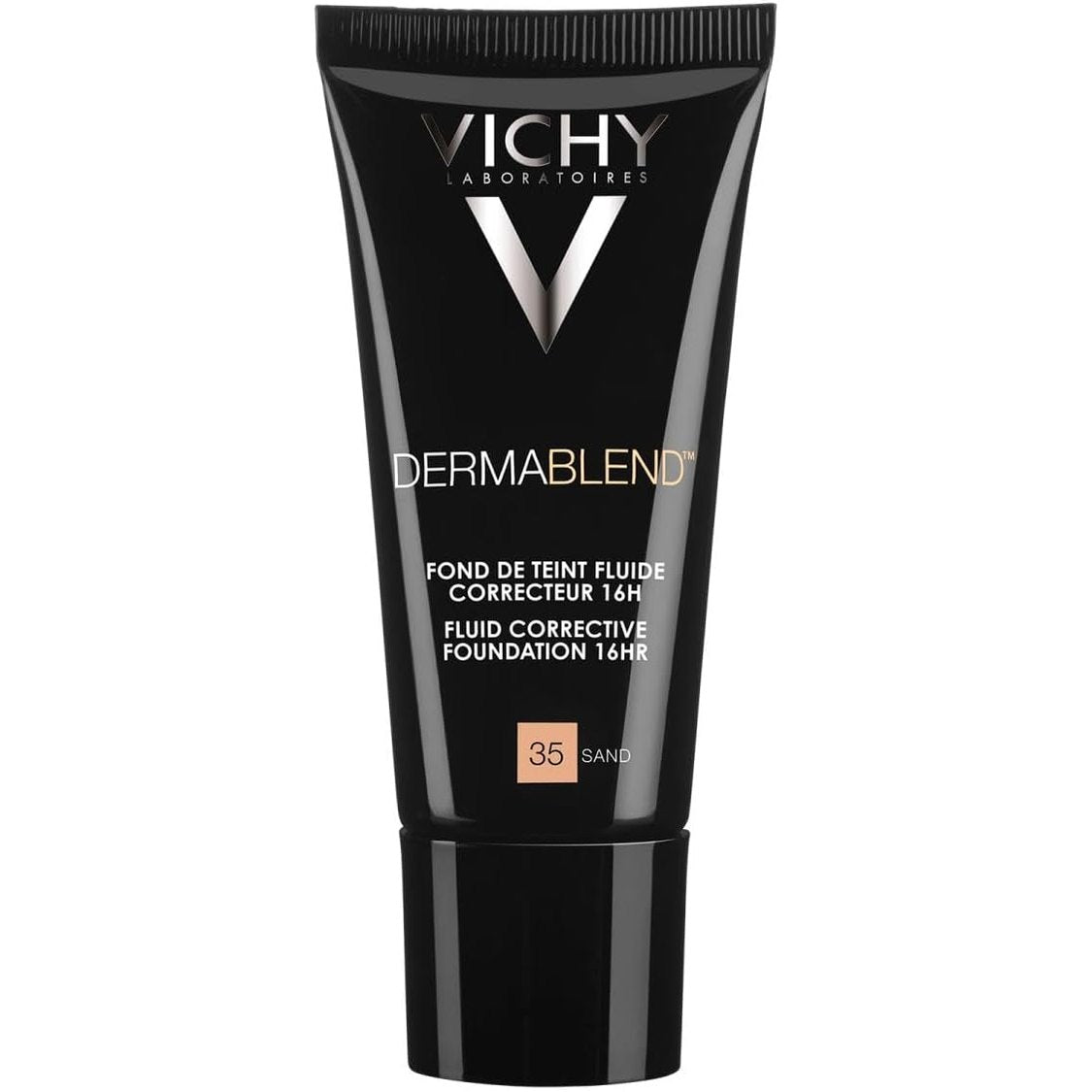 297212 - VICHY, DERMABLEND, FONDATINË KORREKTUESE ME MBULIM TË LARTË, PËR TË GJITHA LLOJTE E LËKURËS, NUANCA: 35 SAND, 30 ML