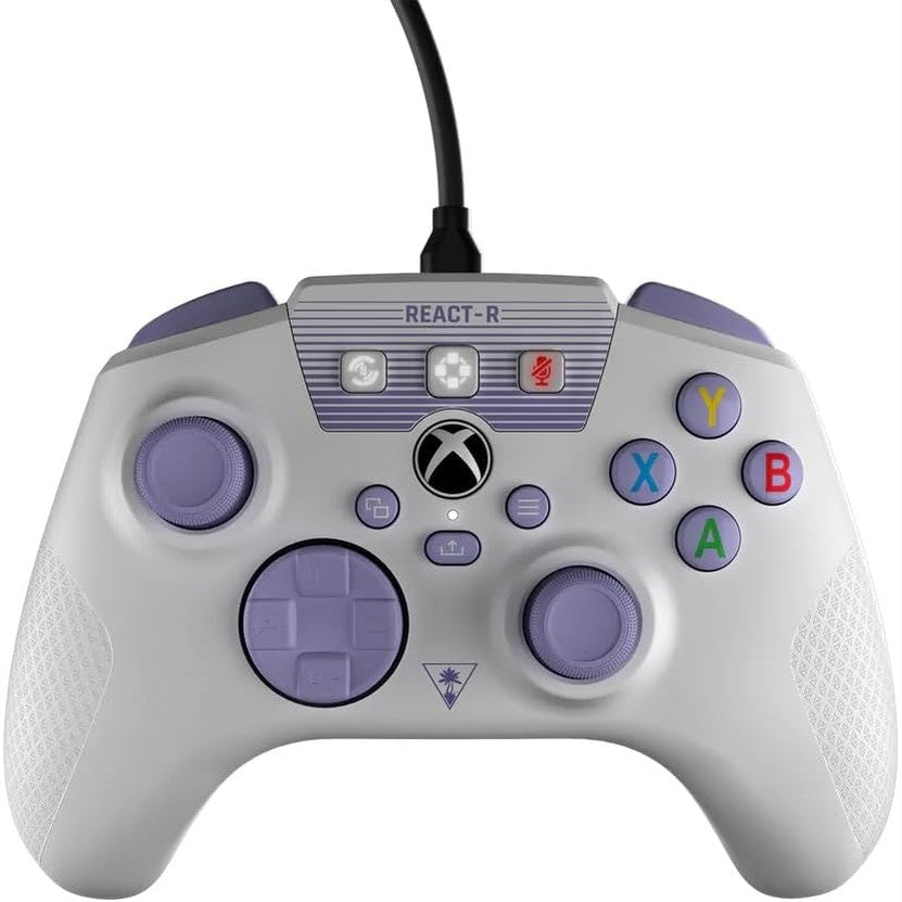 268645 - TURTLE BEACH Kontrolluesi REACT-R, i bardhë/vjollcë - Xbox Series X|S, Xbox One dhe PC