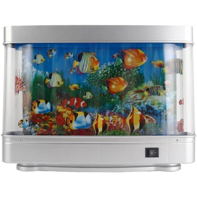 261536 - GOKELOMG Llambë Akuariumi LED, Dritë Nate, Dekorative për Peshq, Prizë BE