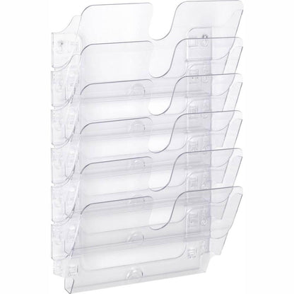 293313 - Set shpërndarës broshurash Flexiplus 6, A4, transparent, 1700014401