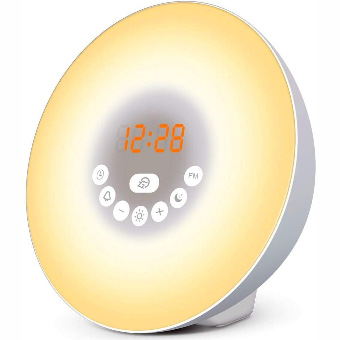 245829 - Ora me alarm me dritë - Simulues lindjeje dielli, opsion fikjeje të ekranit, TL-850
