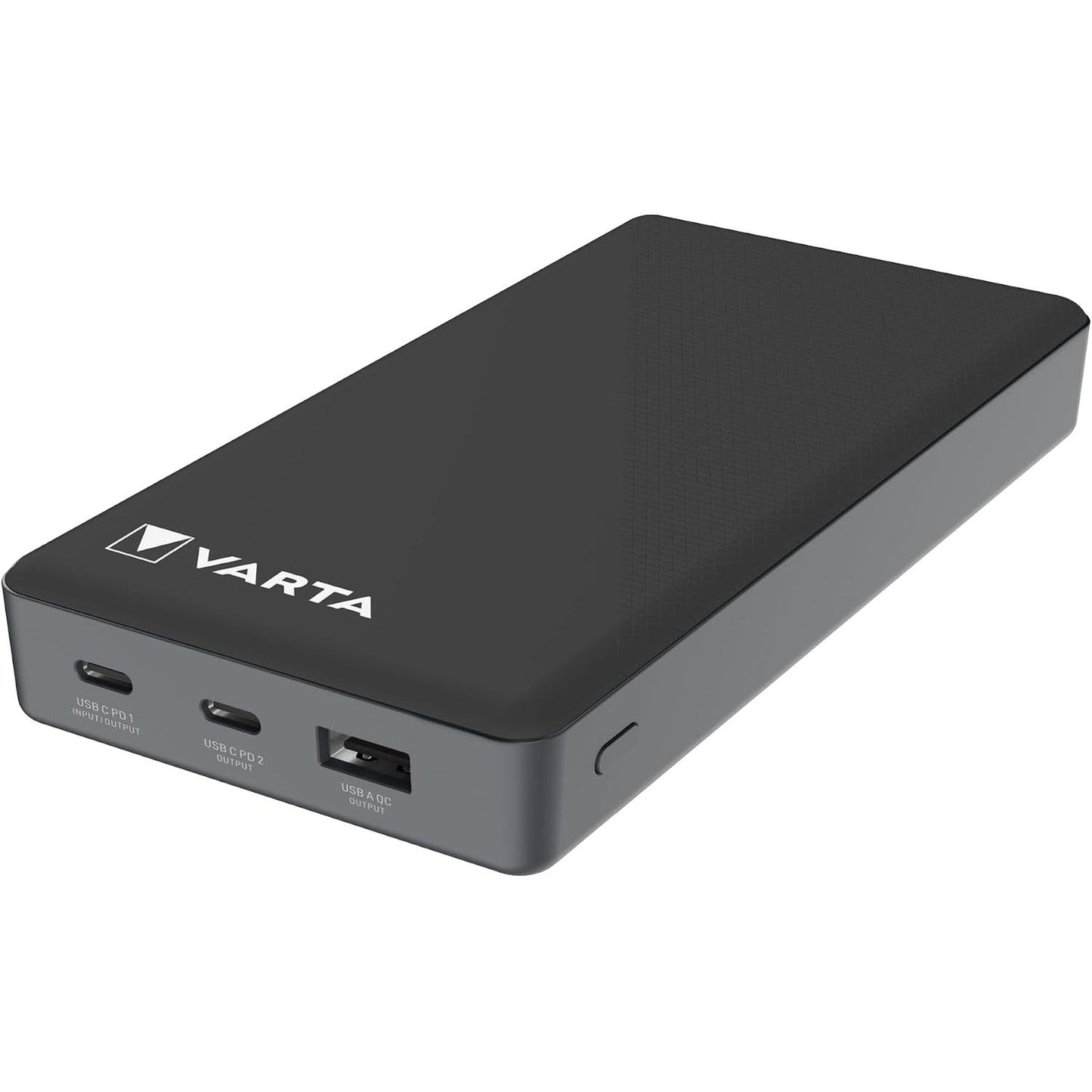 266635 - VARTA Bateri Power Bank 20000mAh, me 4 porta (1x Micro USB, 2x USB A, 1x USB C), e pajtueshme me tableta dhe telefona inteligjentë