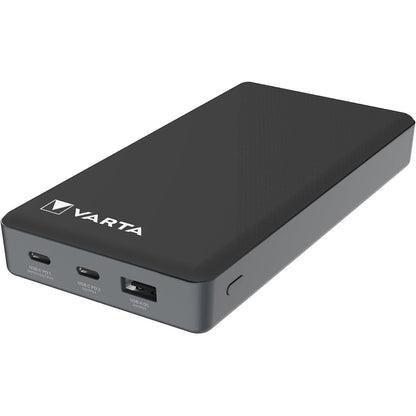 266635 - VARTA Bateri Power Bank 20000mAh, me 4 porta (1x Micro USB, 2x USB A, 1x USB C), e pajtueshme me tableta dhe telefona inteligjentë