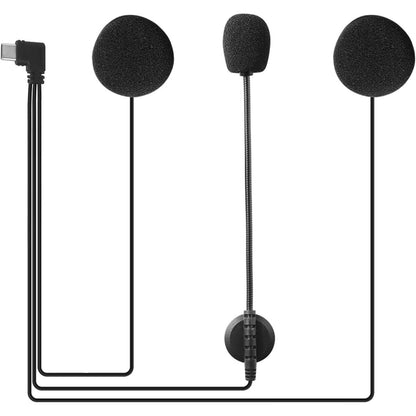273561 - EJEAS, Aksesorë për helmetën Tipi C për sistemin e komunikimit Bluetooth të motoçikletës V4/V6/V7/MS8/MS20 (i përditësuar)