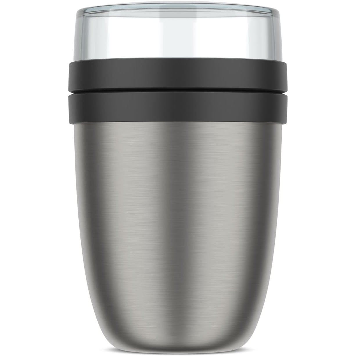 214050 - MEPAL Tenxhere dreke e izoluar, 500 Plus 200 ml, 6-8 orë të nxehtë dhe 12 orë të ftohtë, e zezë