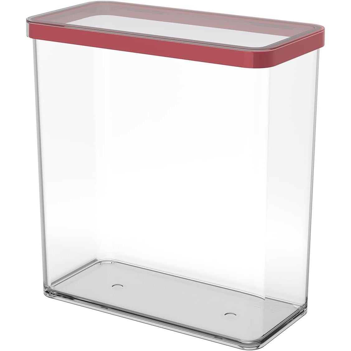 216734 - Rotho Loft Enë drejtkëndëshe 3.2l me kapak dhe vulë, plastike (SAN) pa BPA, 20.0 x 10.0 x 21.4 cm