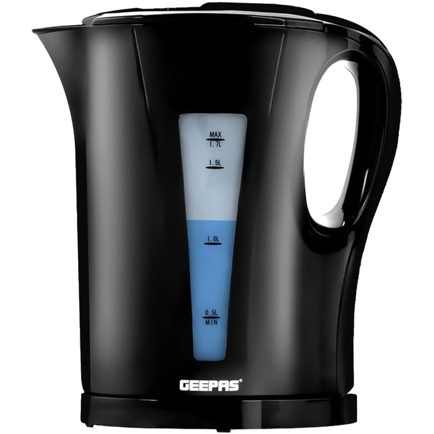 162838 - GK38029UK_BK ÇAJNIK ELEKTRIK NGA PLASTIKA, FUQI 2200W, KAPACITET 1.7L