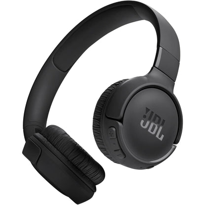 267920 - JBL Tune 520 BT Kufje pa tel Bluetooth, të palosshme dhe të lehta, mikrofon dhe kontrolle në vesh, JBL Pure Bass, lidhje shumëpikëshe, deri në 57 orë jetëgjatësi baterie, të zeza