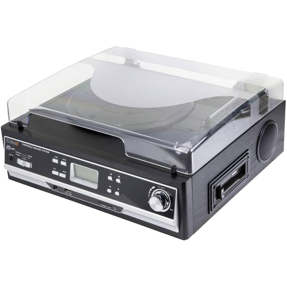 292271 - TECHNAXX Gramofon USB TX-22 +, Konvertimi i disqeve vinil dhe kasetave audio në format MP3