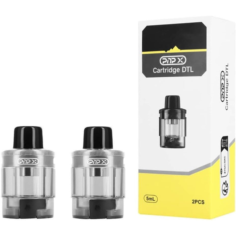 336927 - VO-OPOO Fisheku bosh PnP X DTL, Argjend, 5ml, 2 copë/paketë, Përshtatet me rezistencën e spirales PnP X