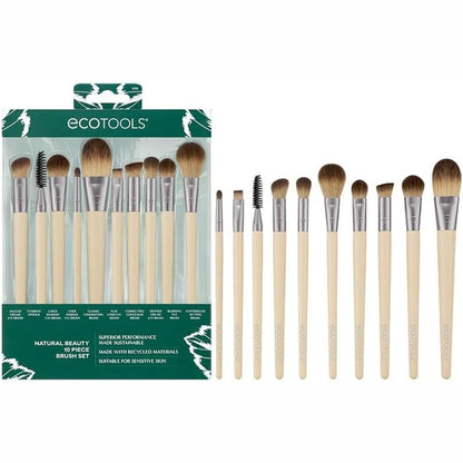 302300 - ECO TOOLS Set furçash Natural Beauty me 10 pjesë.