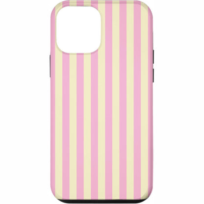 309050 - Mbështjellës për iPhone 12 mini, pastel rozë dhe të verdha