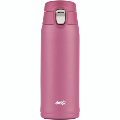 251874 - Emsa Filxhan udhëtimi Light, çelik inox rozë, 400 ml, mban të nxehtë për 8 orë, të ftohtë për 16 orë, 100% i papërshkueshëm nga rrjedhjet, i sigurt për lavastovilje, N21511